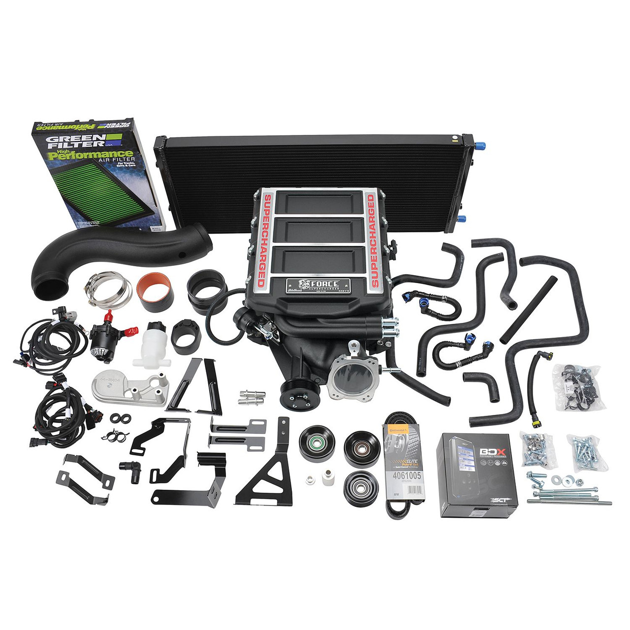 Edelbrock E-Force TVS2650 GM Truck and SUV Stage 1 Street Legal Supercharger Kits w/ Tune 15663